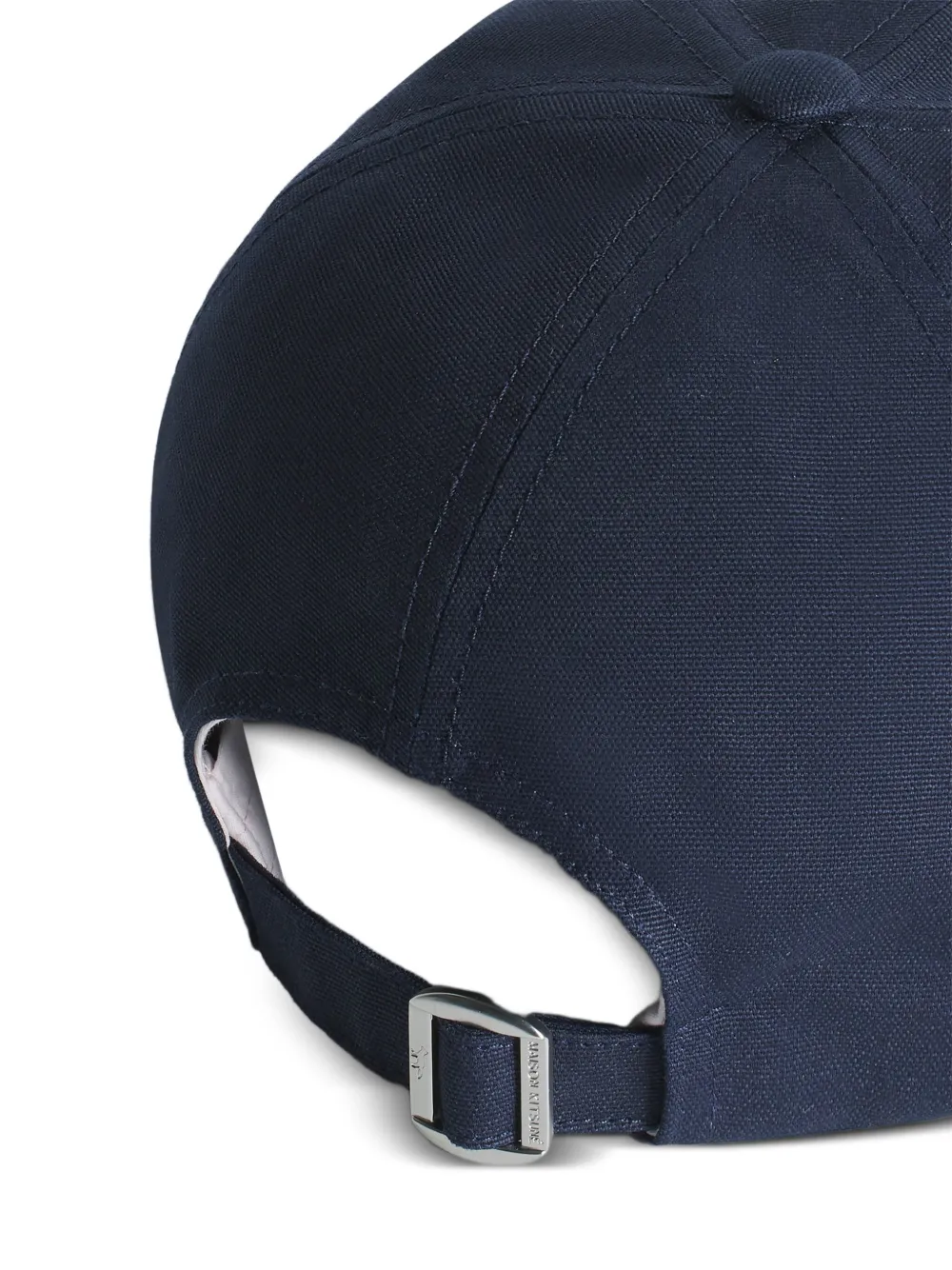 Maison Kitsuné Honkbalpet met geborduurde vos Blauw