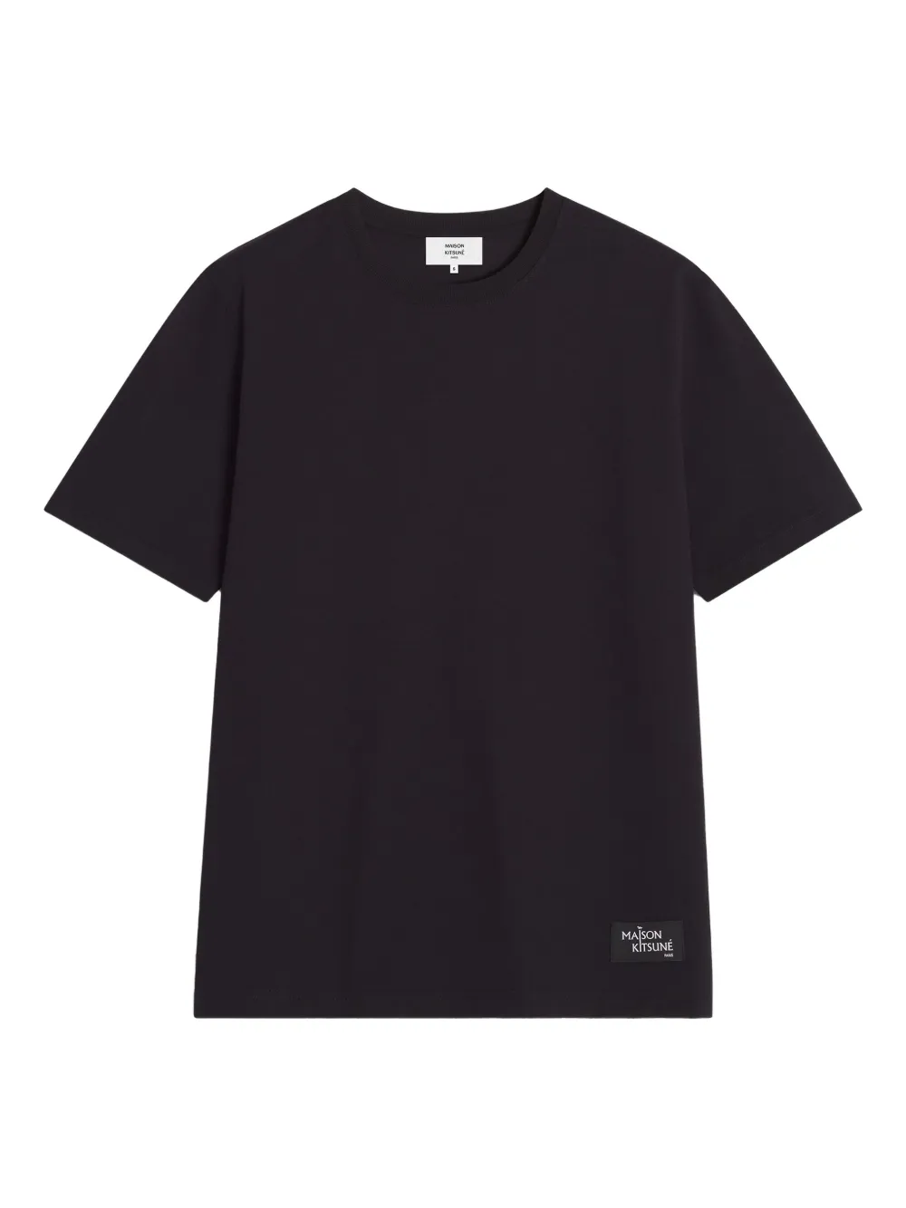 Maison Kitsuné Crossword T-shirt | Black | Image 1