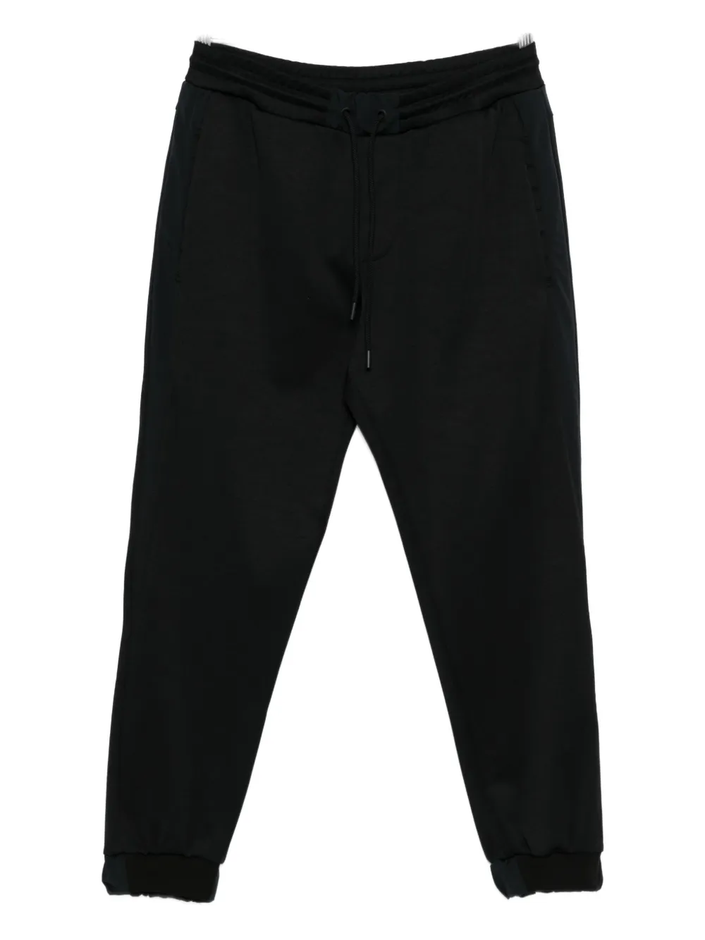 Paul & Shark Straight-leg Cotton Blend Joggers Clothing In Black