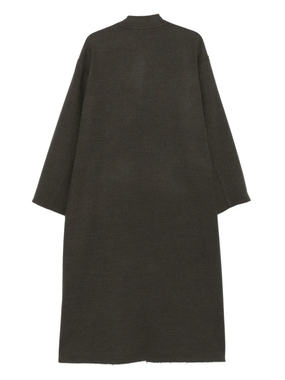 Dusan raw-edge patch coat | Single Breasted Coats | Image 2