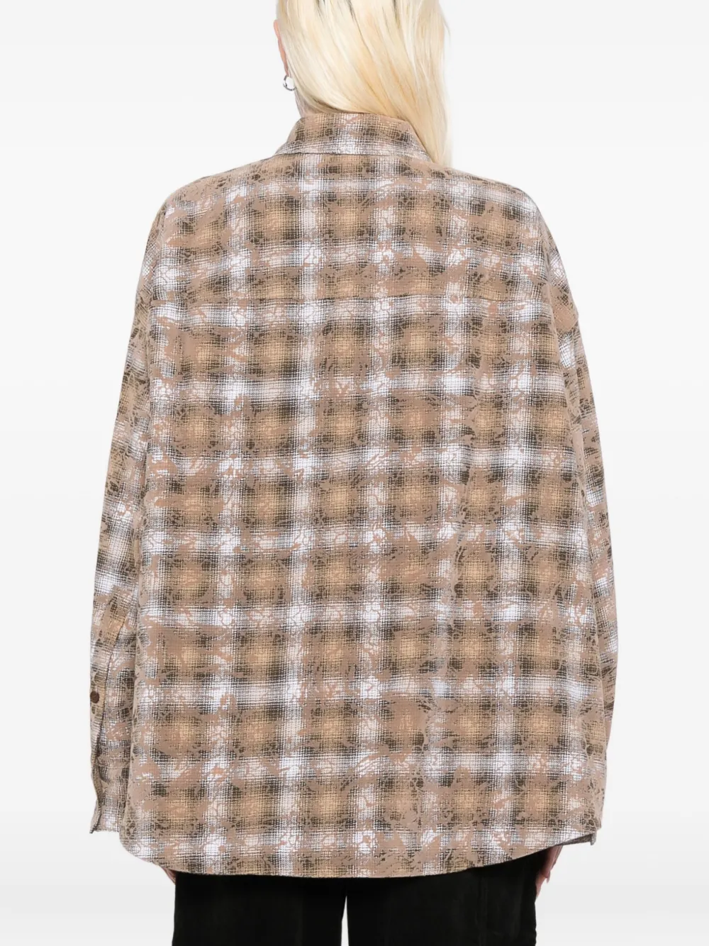 JNBY Shirtjack met print Bruin