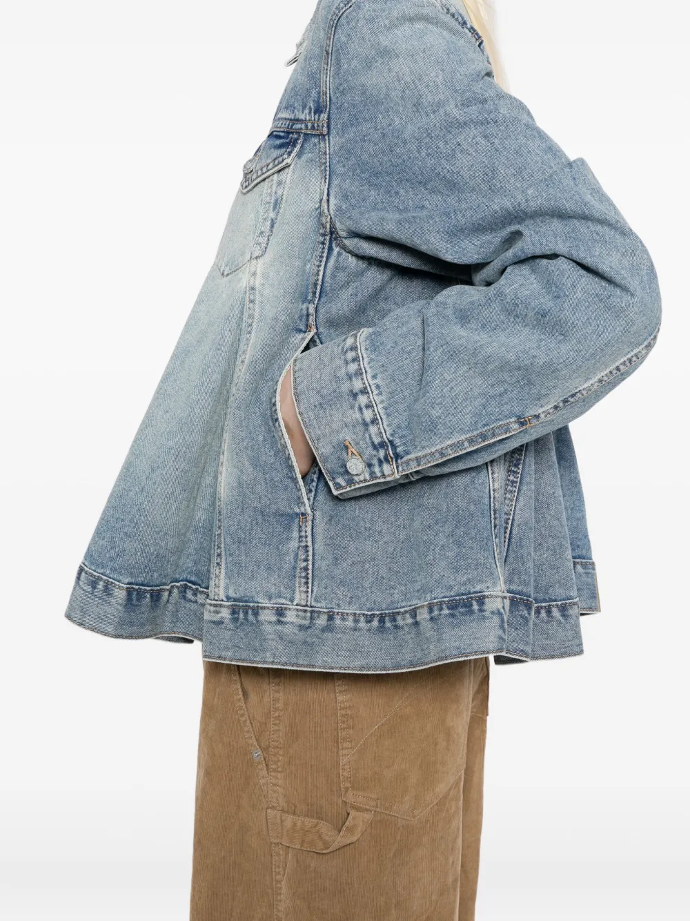 JNBY Denim jack Blauw