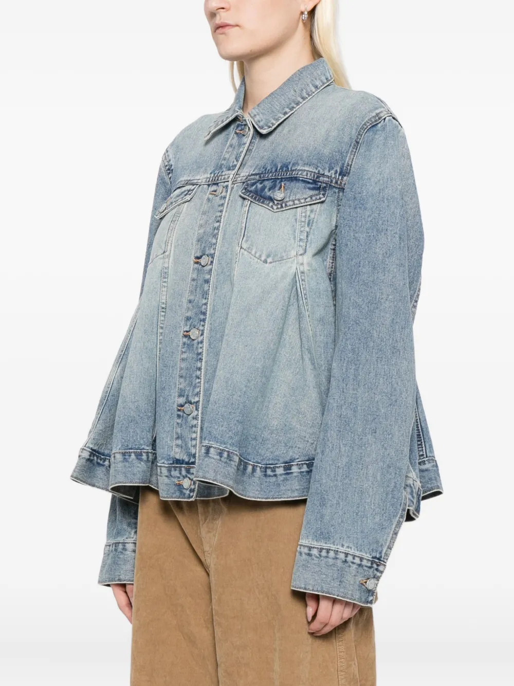 JNBY Denim jack Blauw