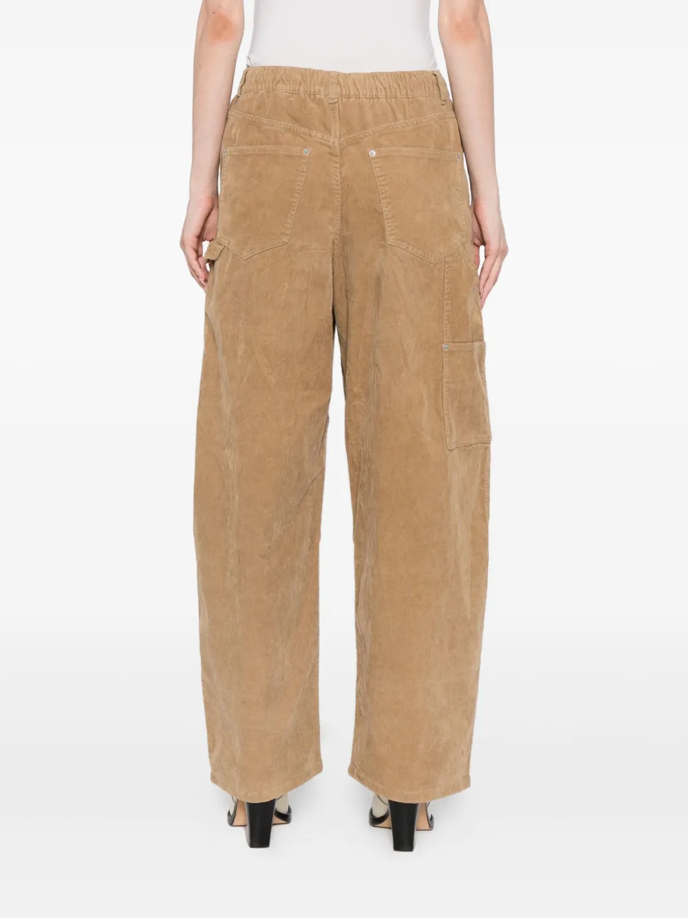 Jnby Corduroy Trousers In Brown
