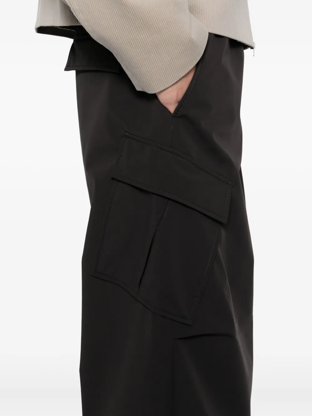 Croquis Multi-pocket Trousers In Gray