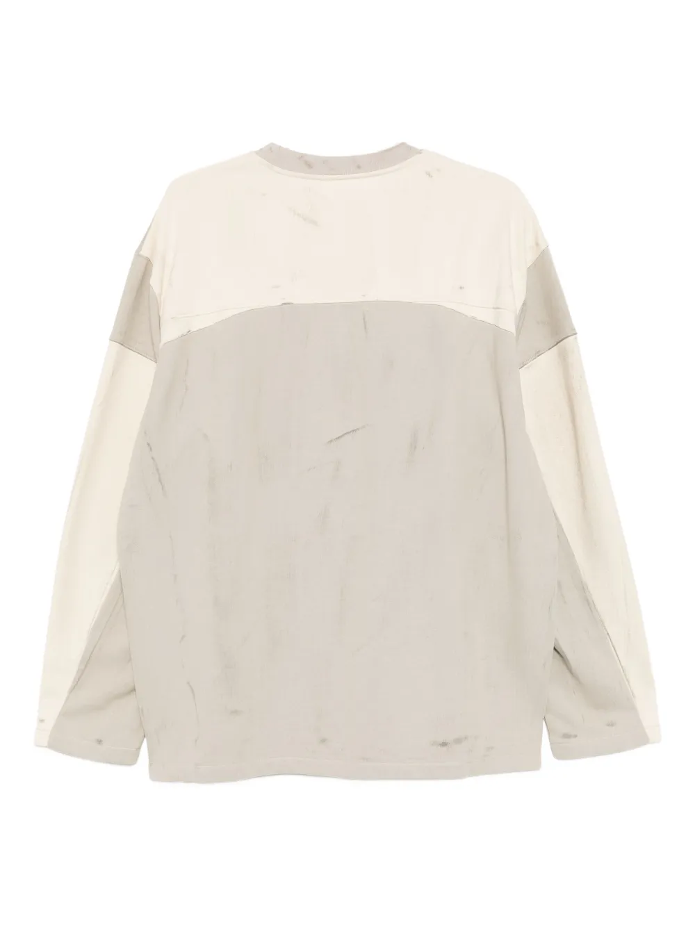 CROQUIS Sweater met verwassen effect - Beige