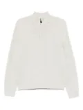 CROQUIS half-high collar long-sleeved sweatshirt - Neutrals