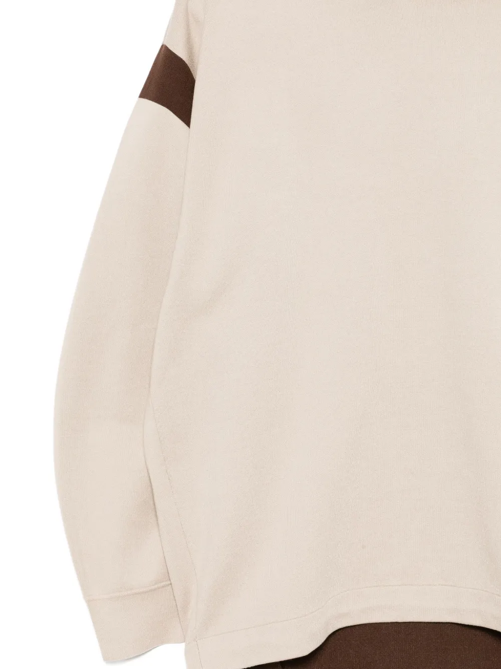 CROQUIS Spliced hoodie Beige