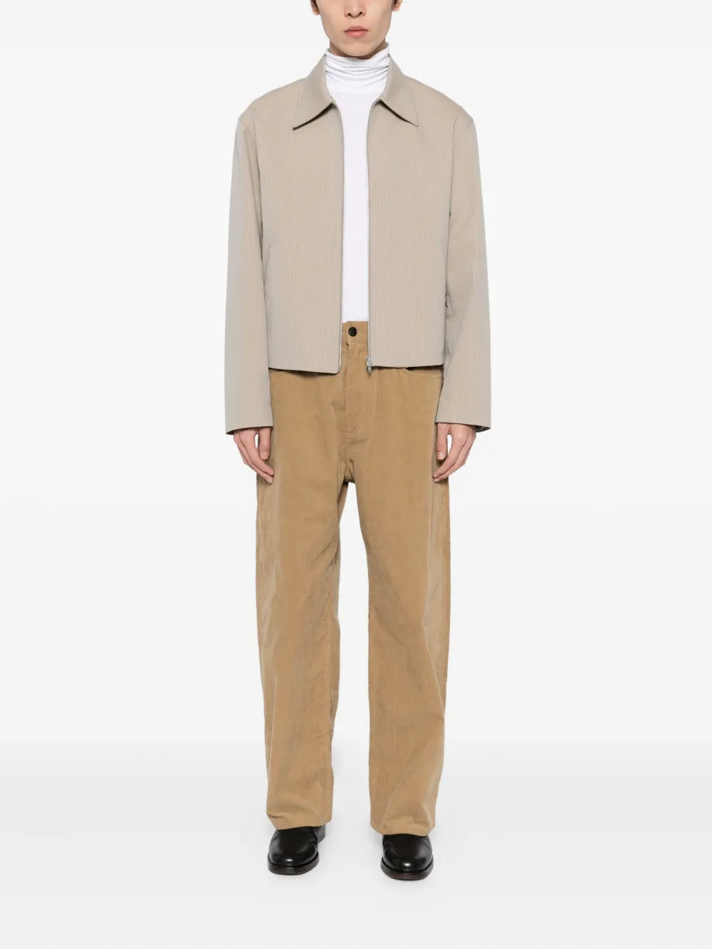 CROQUIS Ribfluwelen broek - Bruin
