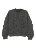 JNBY crew-neck cardigan - Grey