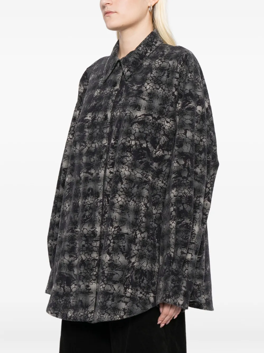 JNBY Shirtjack met print Zwart