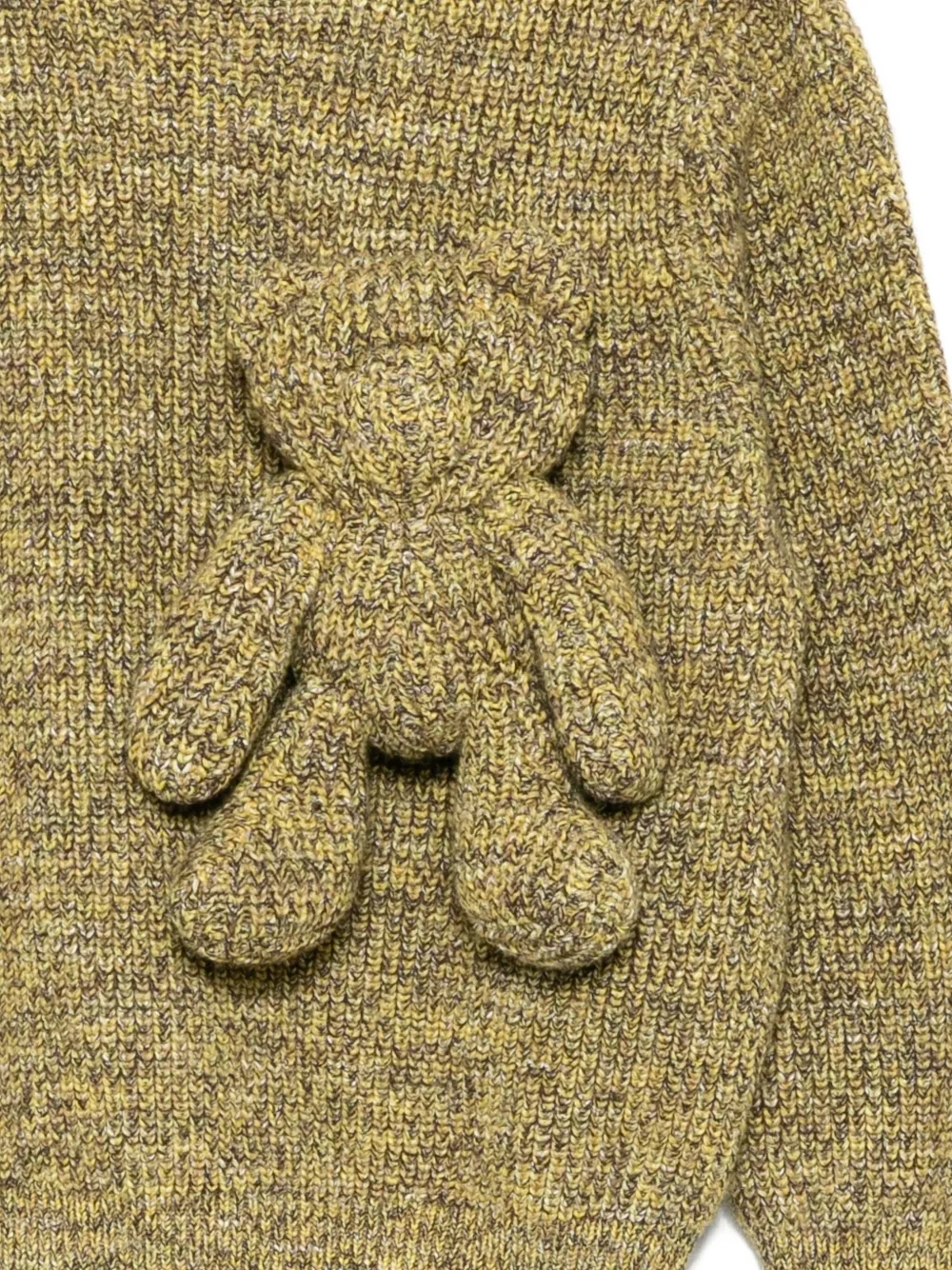 Jnby By Jnby Loose Long-sleeved Sweatshirt In Yellow