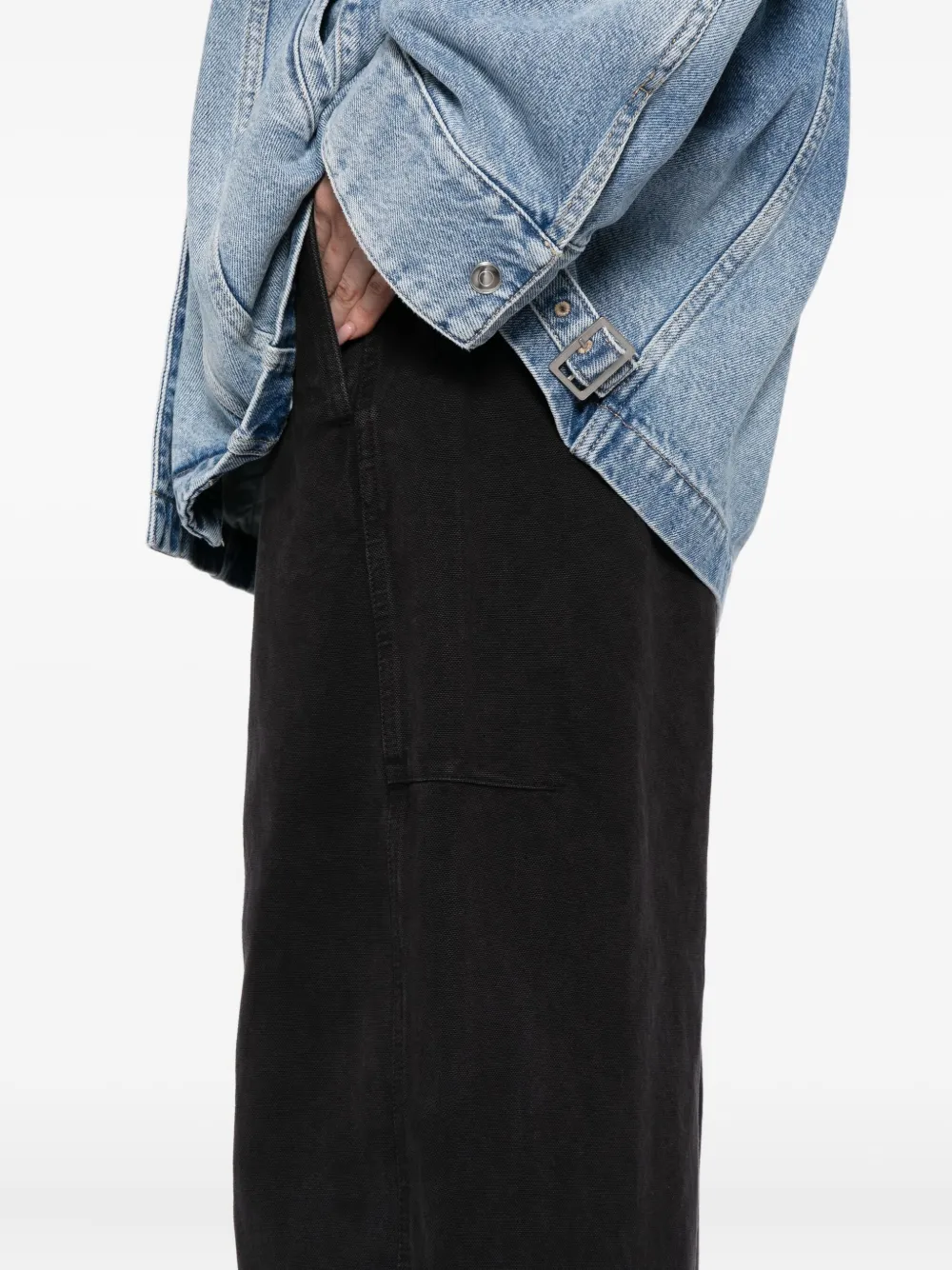 JNBY Broek met logopatch Zwart