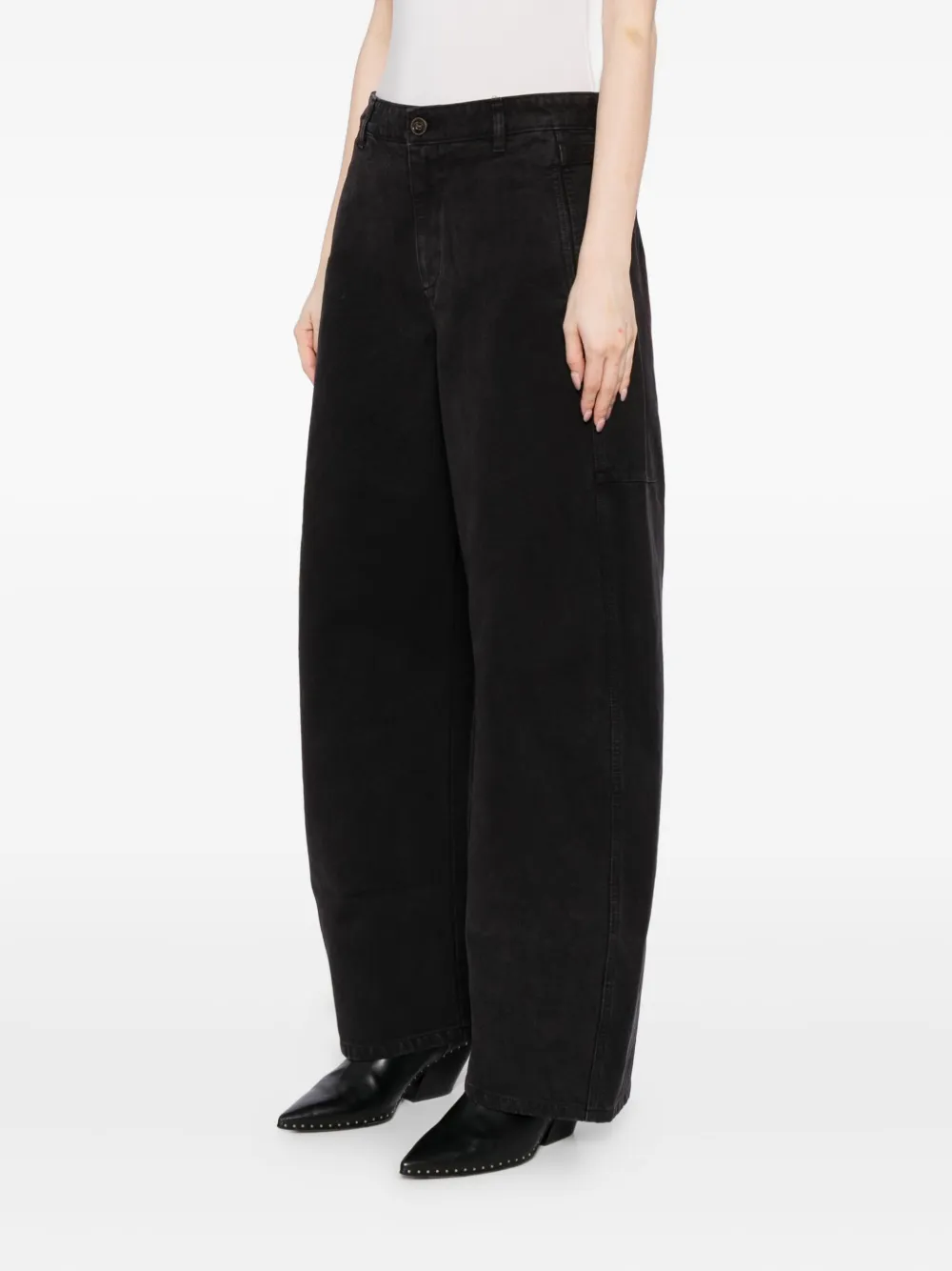 JNBY Broek met logopatch Zwart