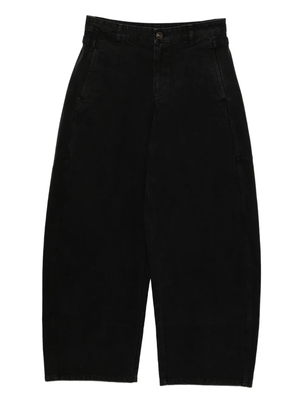 JNBY logo-patch trousers | Black | Image 1