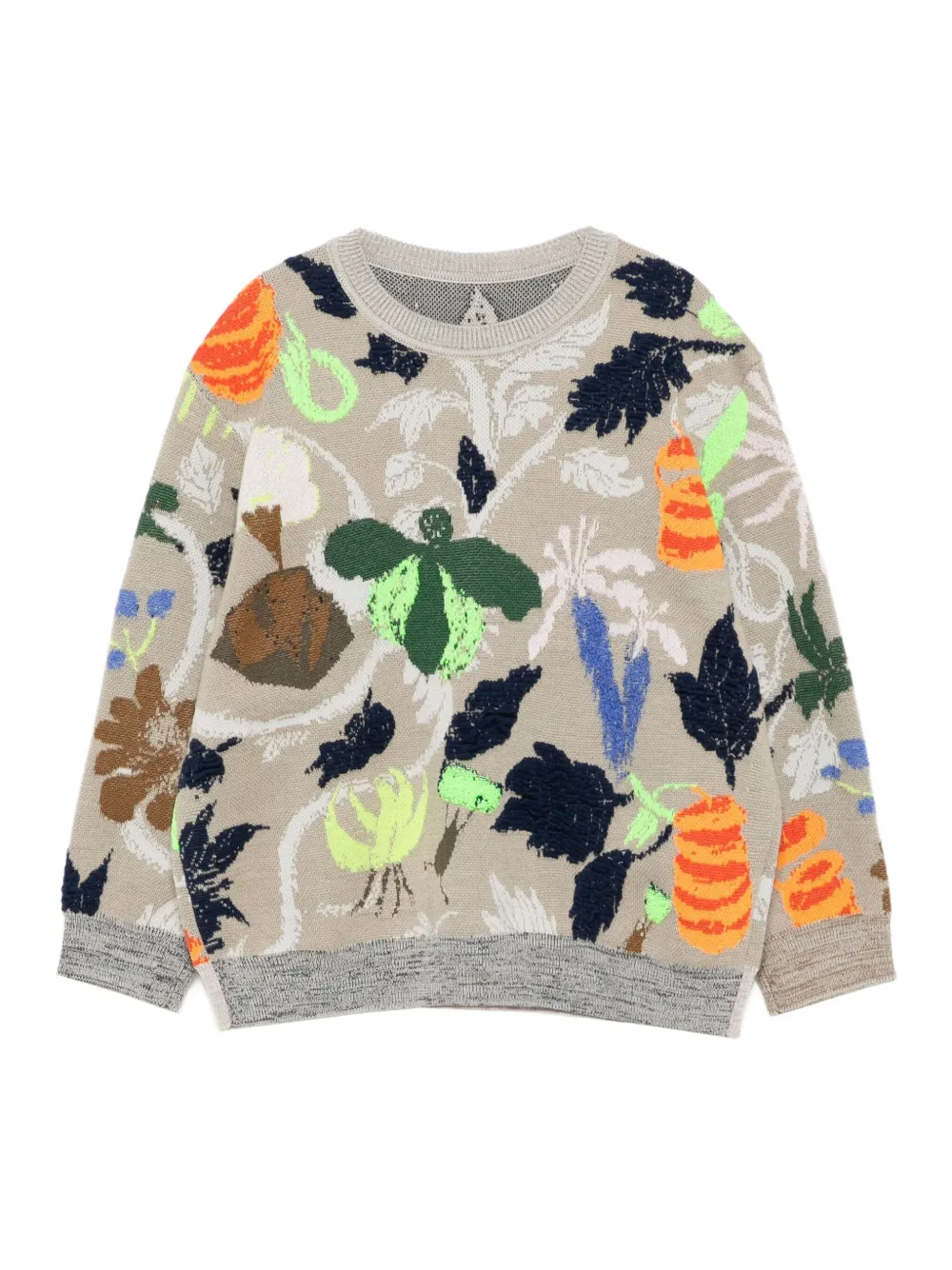 jnby by JNBY all-over floral print sweatshirt | Grey | Image 1