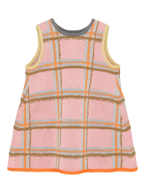 jnby by JNBY vestido con motivo de cuadros