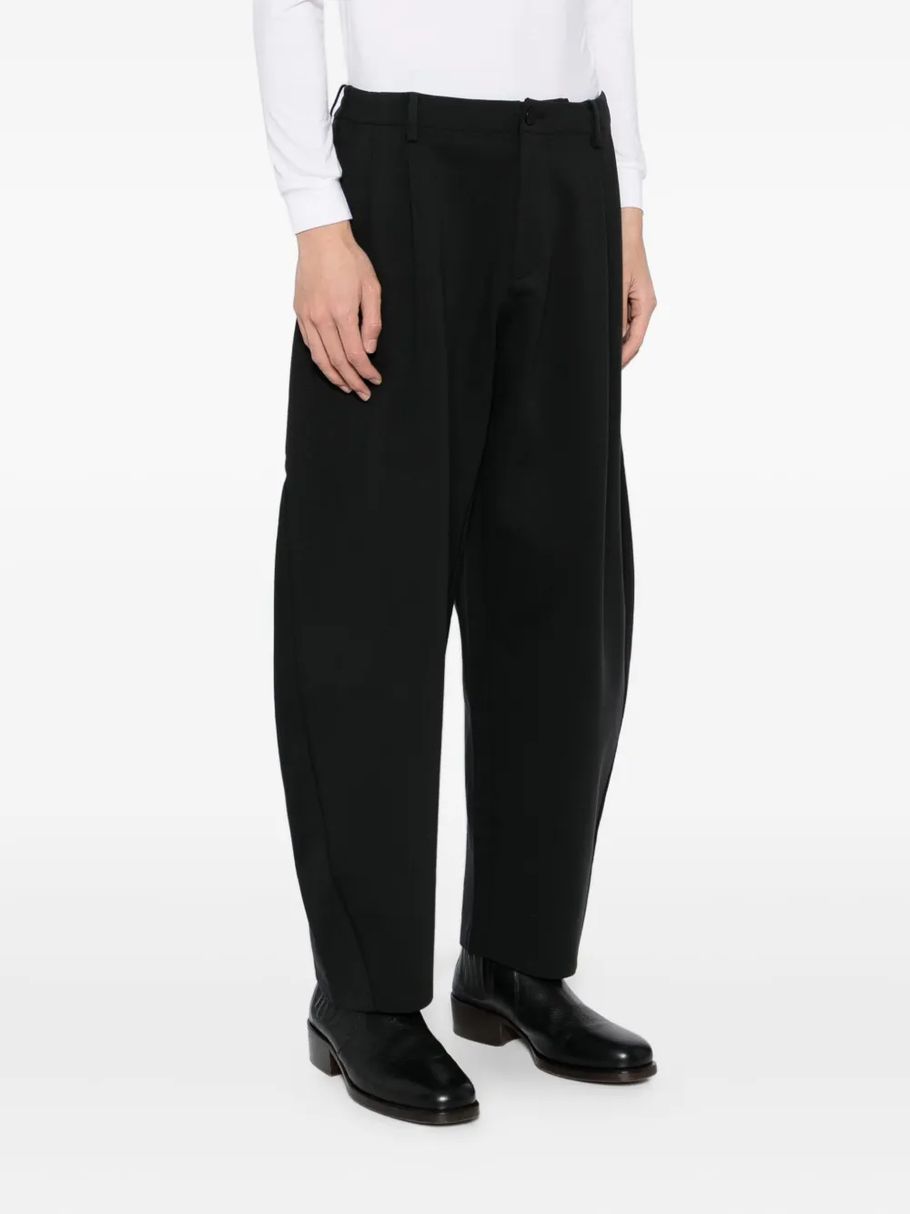 CROQUIS Minimalist broek Zwart