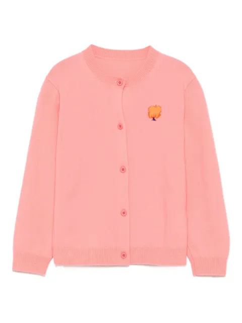 jnby by JNBY graphic-embroidered cardigan