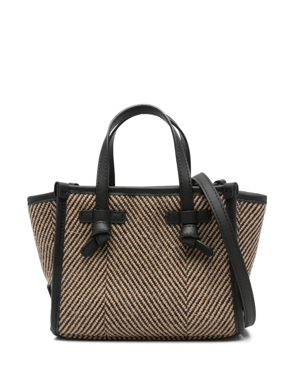 GIANNI CHIARINI leather tote bag | Black | Image 1