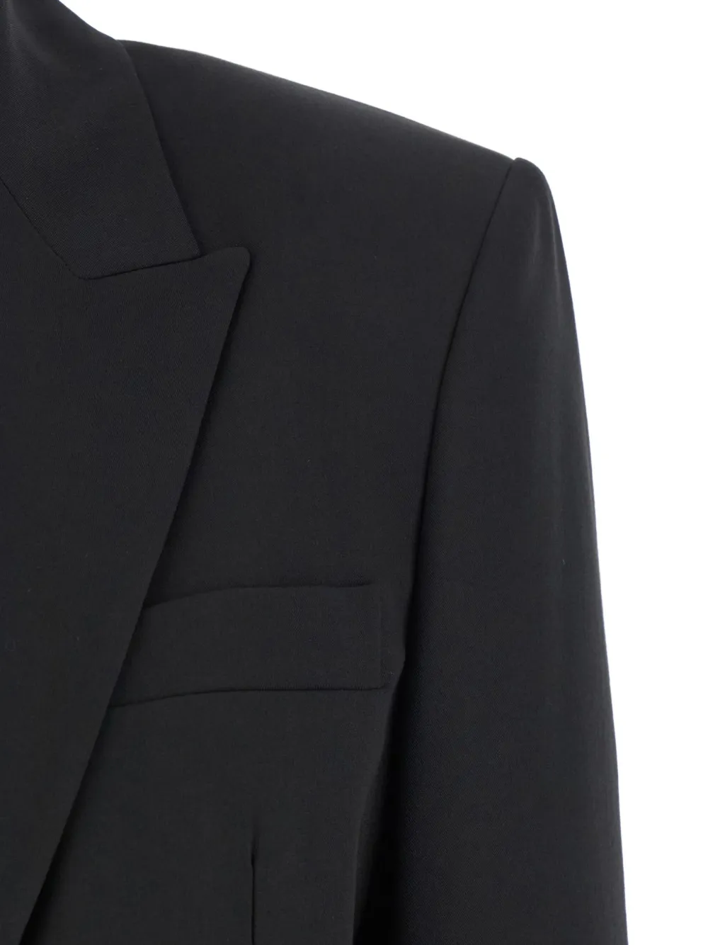Pinko Kamut Black Single-breasted Jacket With Peak Revers In Viscose Blend Stretch Woman In Black