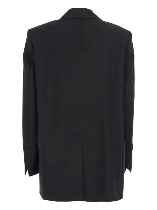 PINKO Blazer Monopetto Nero FARFETCH IT