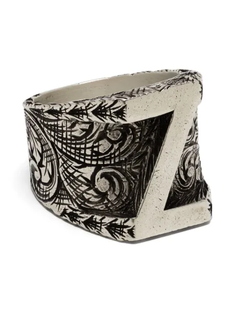 Gucci Pre-Owned Anello con motivo paisley 2020
