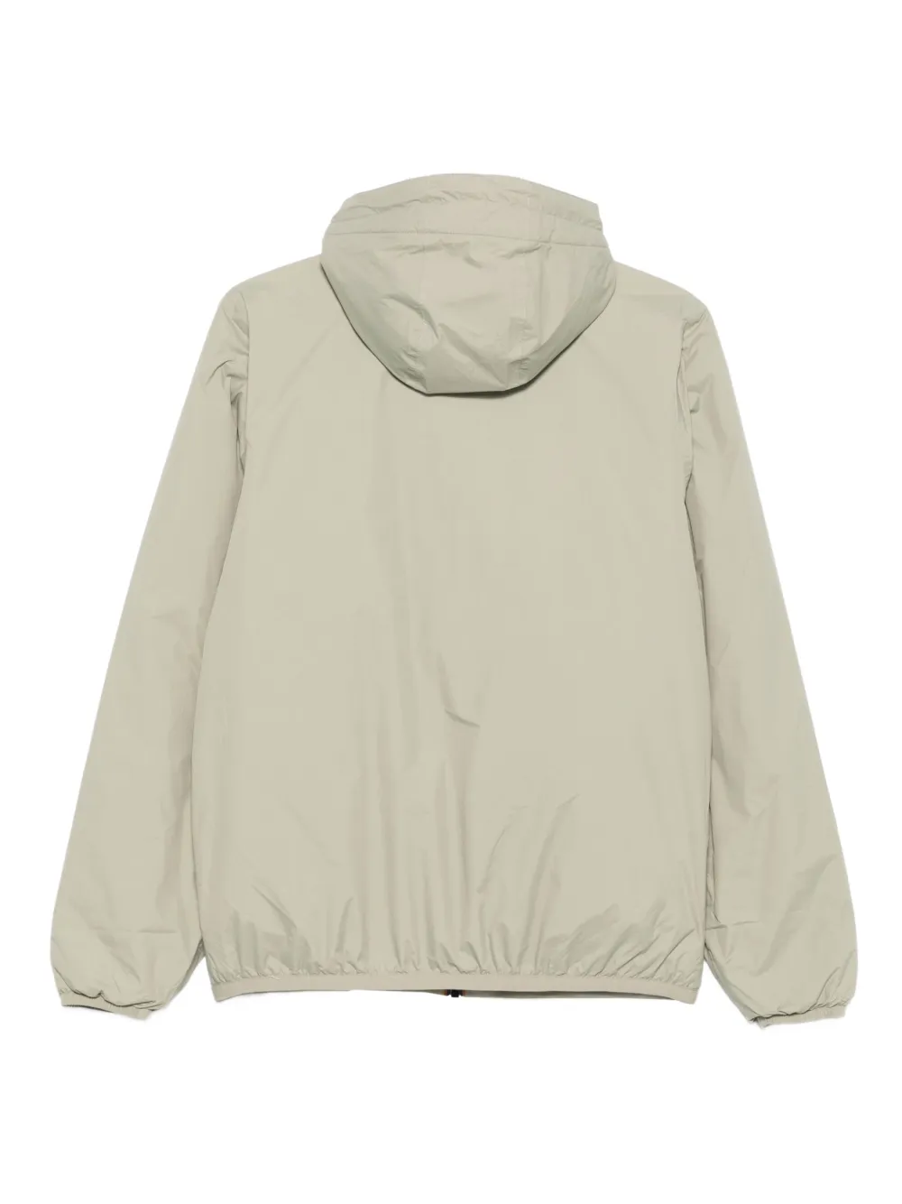 K-way Hooded Zip-front Jacket In Neutral