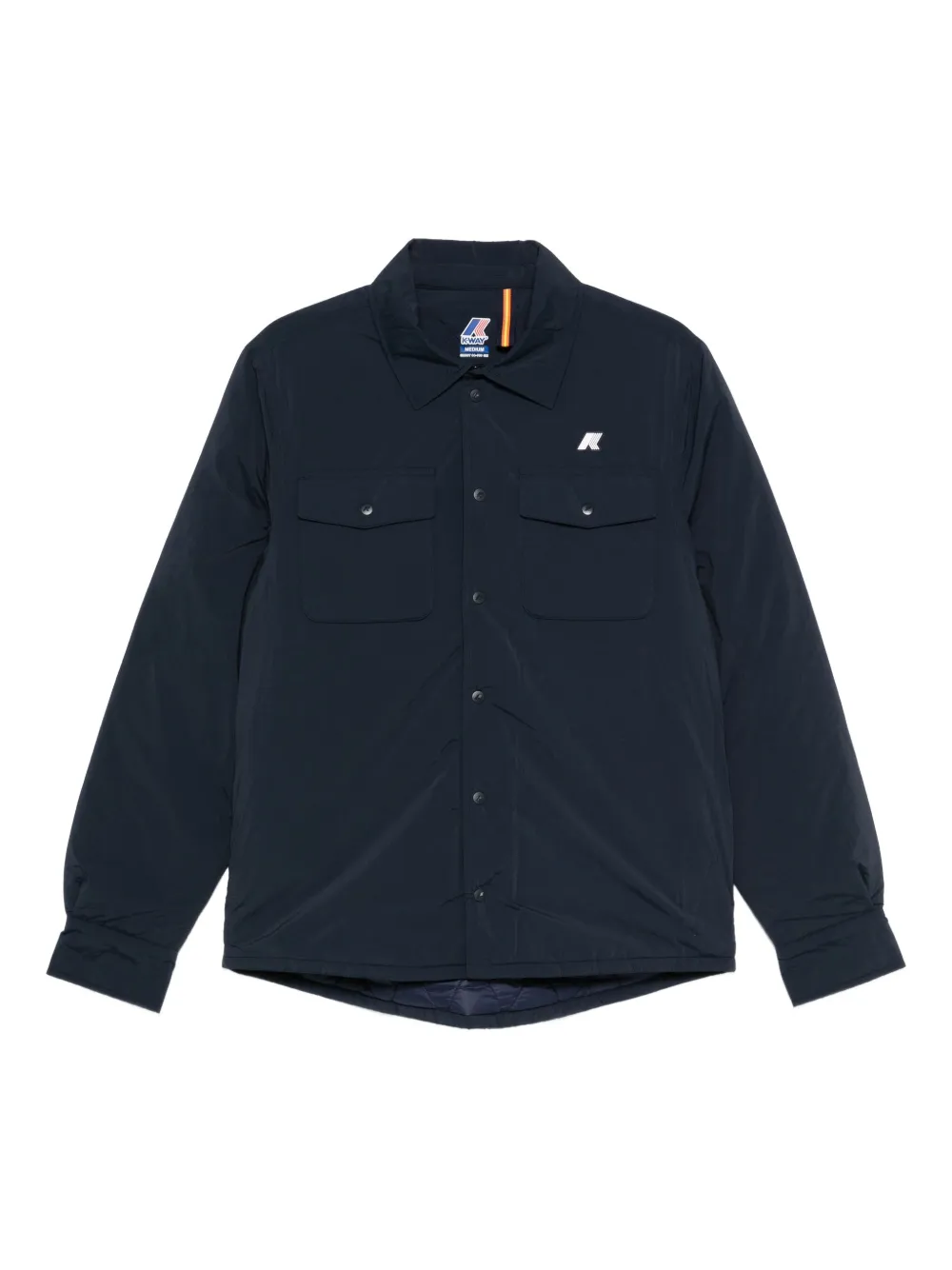 K-Way flap-pocket shirt | Blue | Image 1