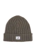 C.P. Company ribbed beanie hat - Green