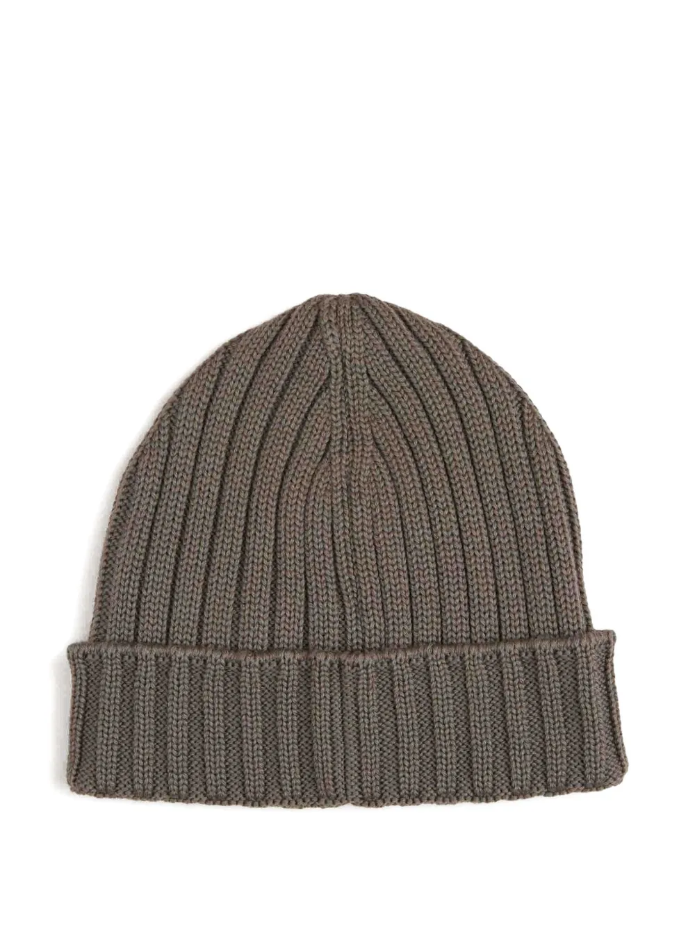 C.P. Company ribbed beanie hat - Groen