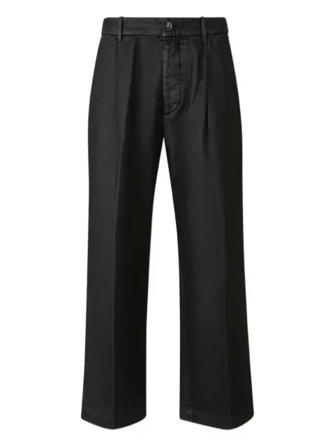Nine In The Morning pleated cotton trousers