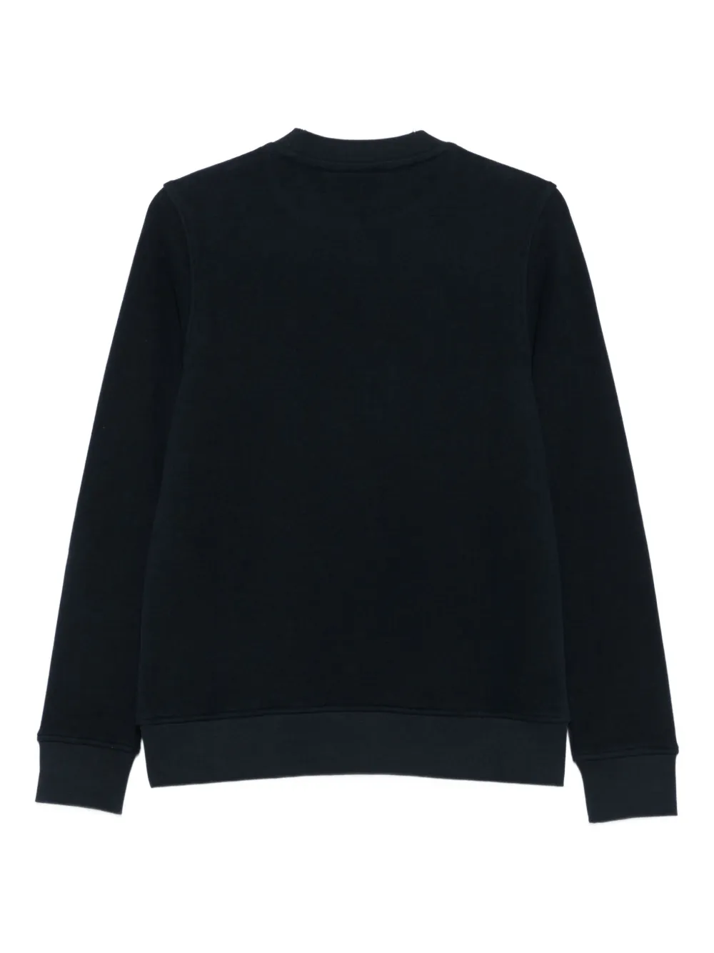 K-Way Sweater met logopatch en ronde hals - Blauw