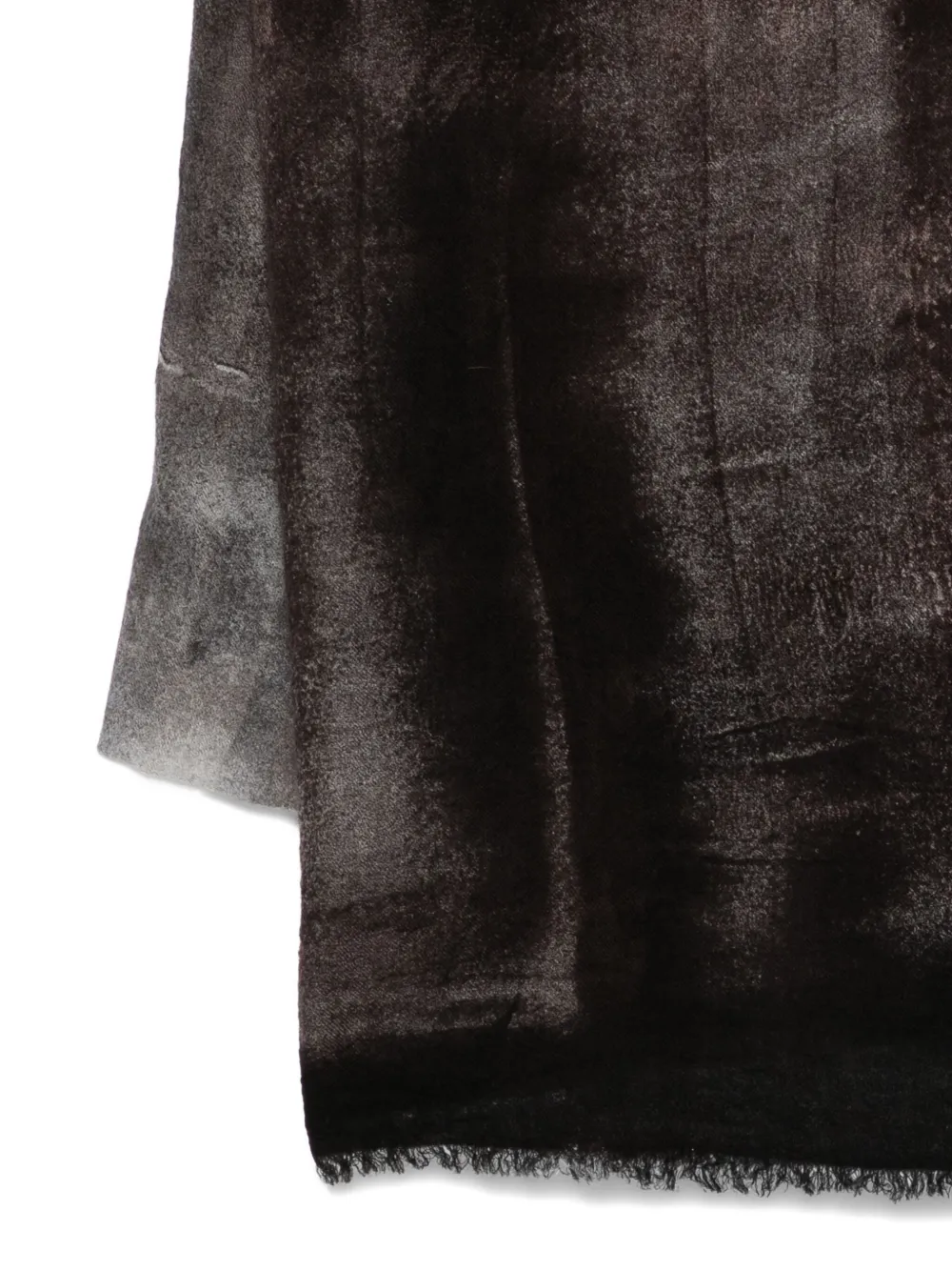 Avant Toi Virgin-wool Scarf In Brown
