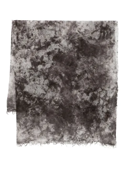 Avant Toi mottled cashmere scarf