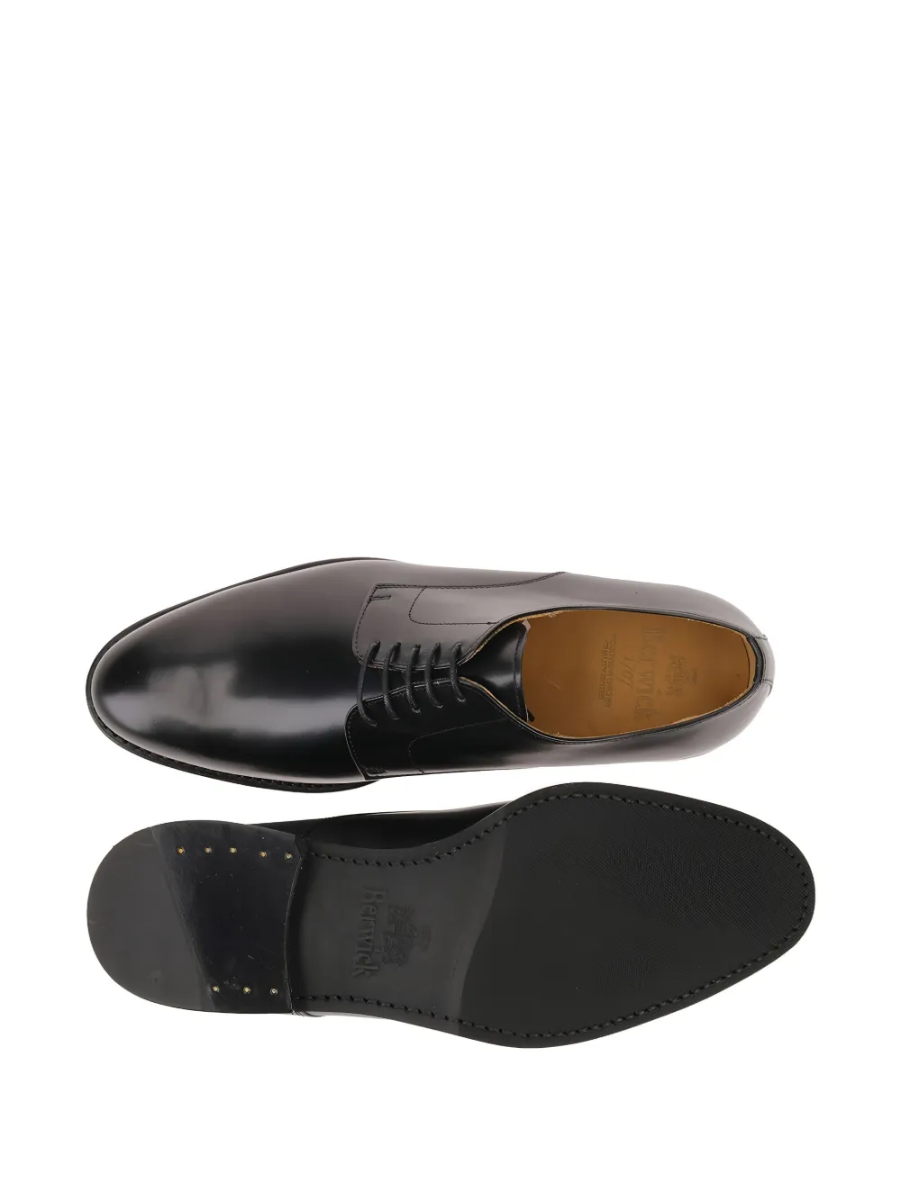 Berwick Shoes 3011-K6 derby schoenen Zwart