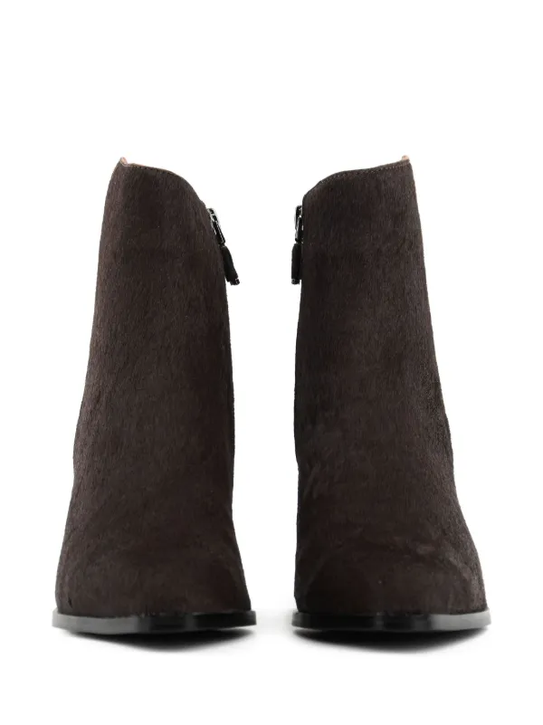 Lola Cruz Botines Solenne Con Tacón De 75 Mm Marrón FARFETCH ES