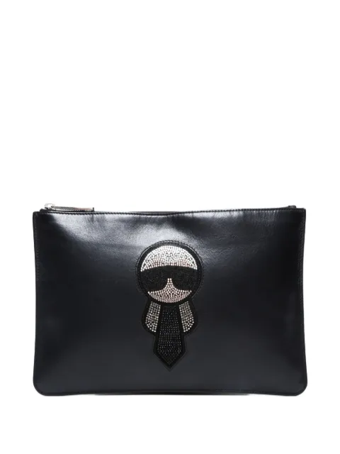 Fendi Pre-Owned 2010-2020s Karlito crystal clutch bag