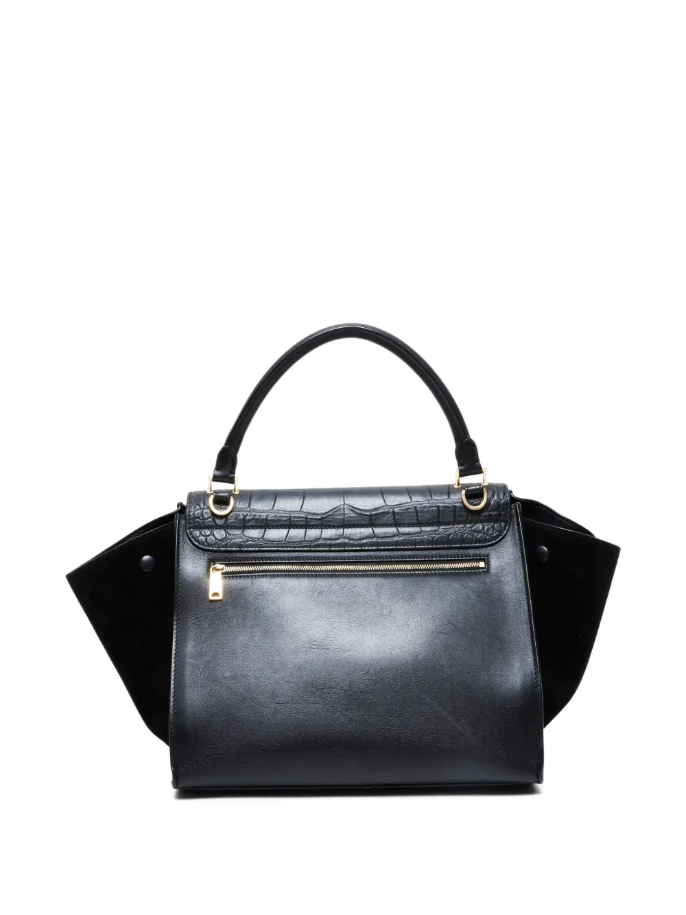 Celine Pre-Owned 2000-2015s Trapeze crocodile-embossed bag | Pre-Owned | Image 2
