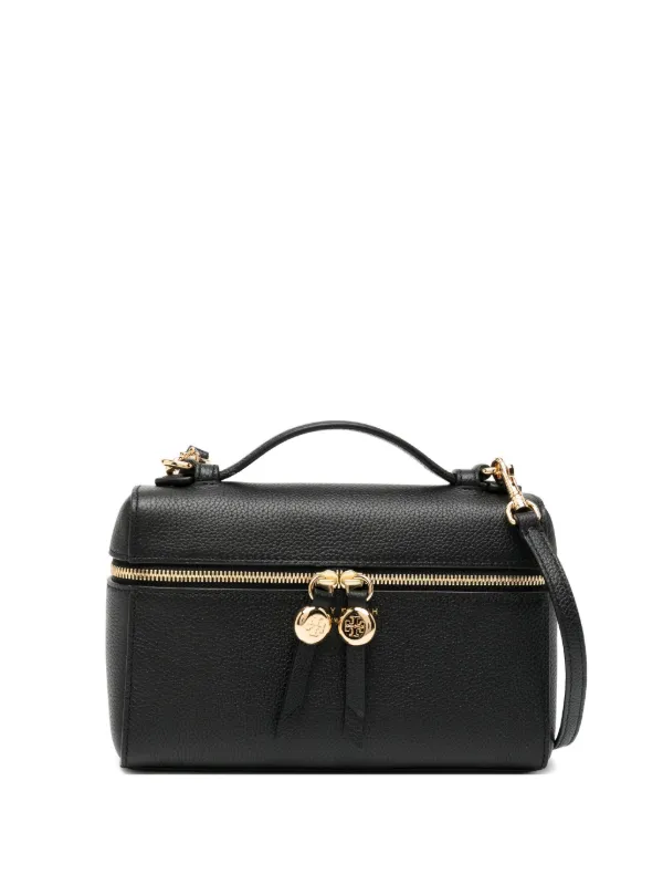 Tory Burch Romy Slim Top Handle Bag in Black