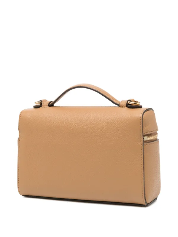 Tory Burch Romy Slim Top Handle Bag | Brown | FARFETCH
