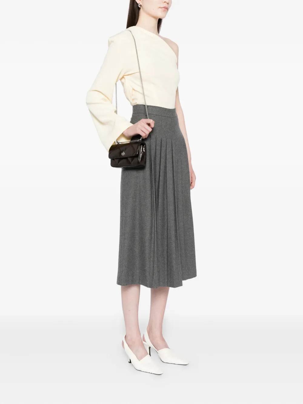 Tory Burch Kira Diamond Quilt Crossbody Bag In Brown