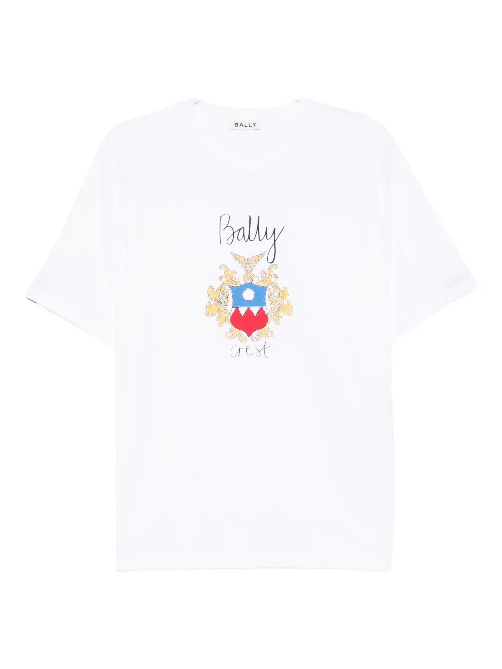 Bally Crest T-shirt In White