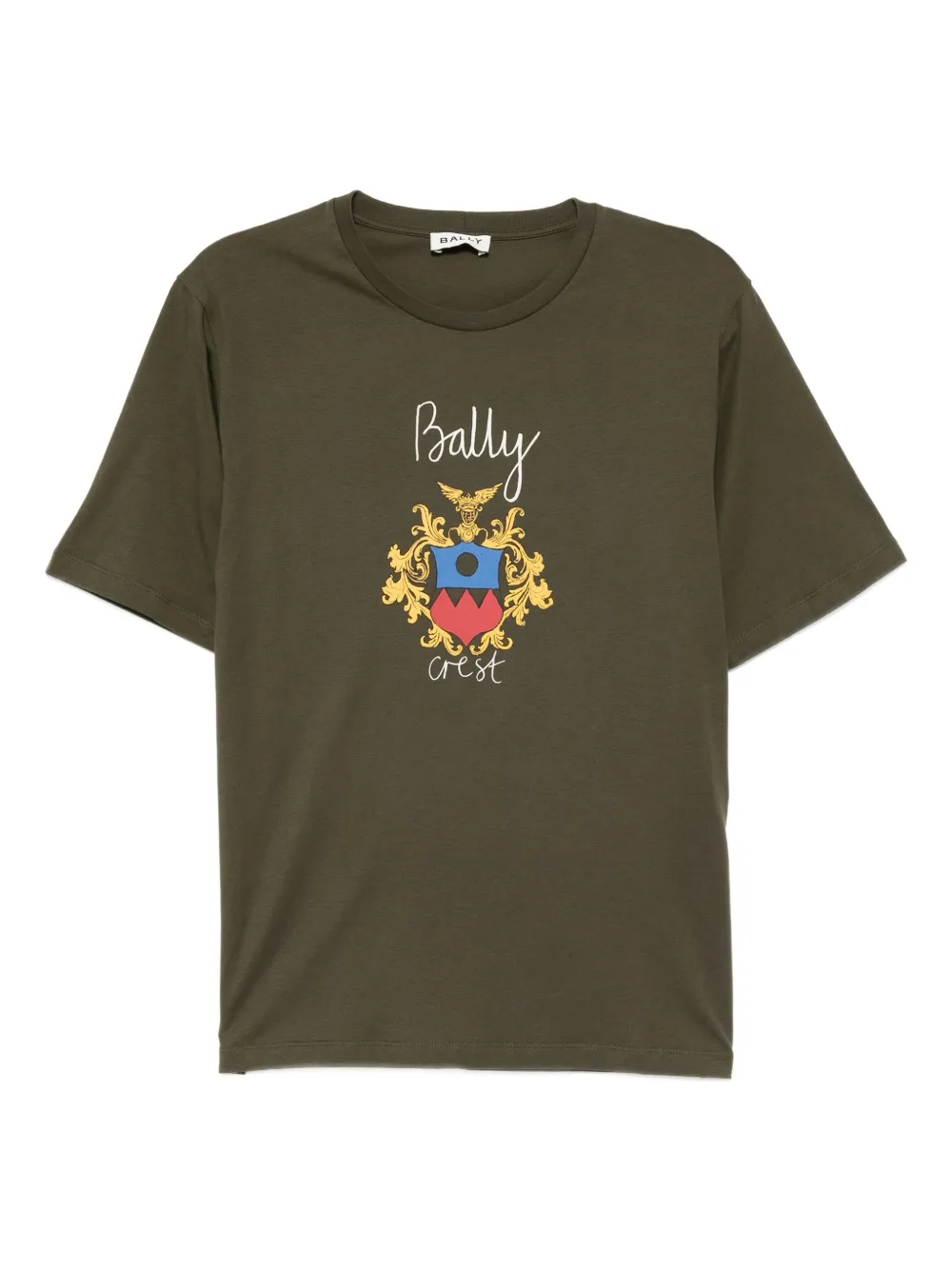 Bally Crest T-shirt In Green