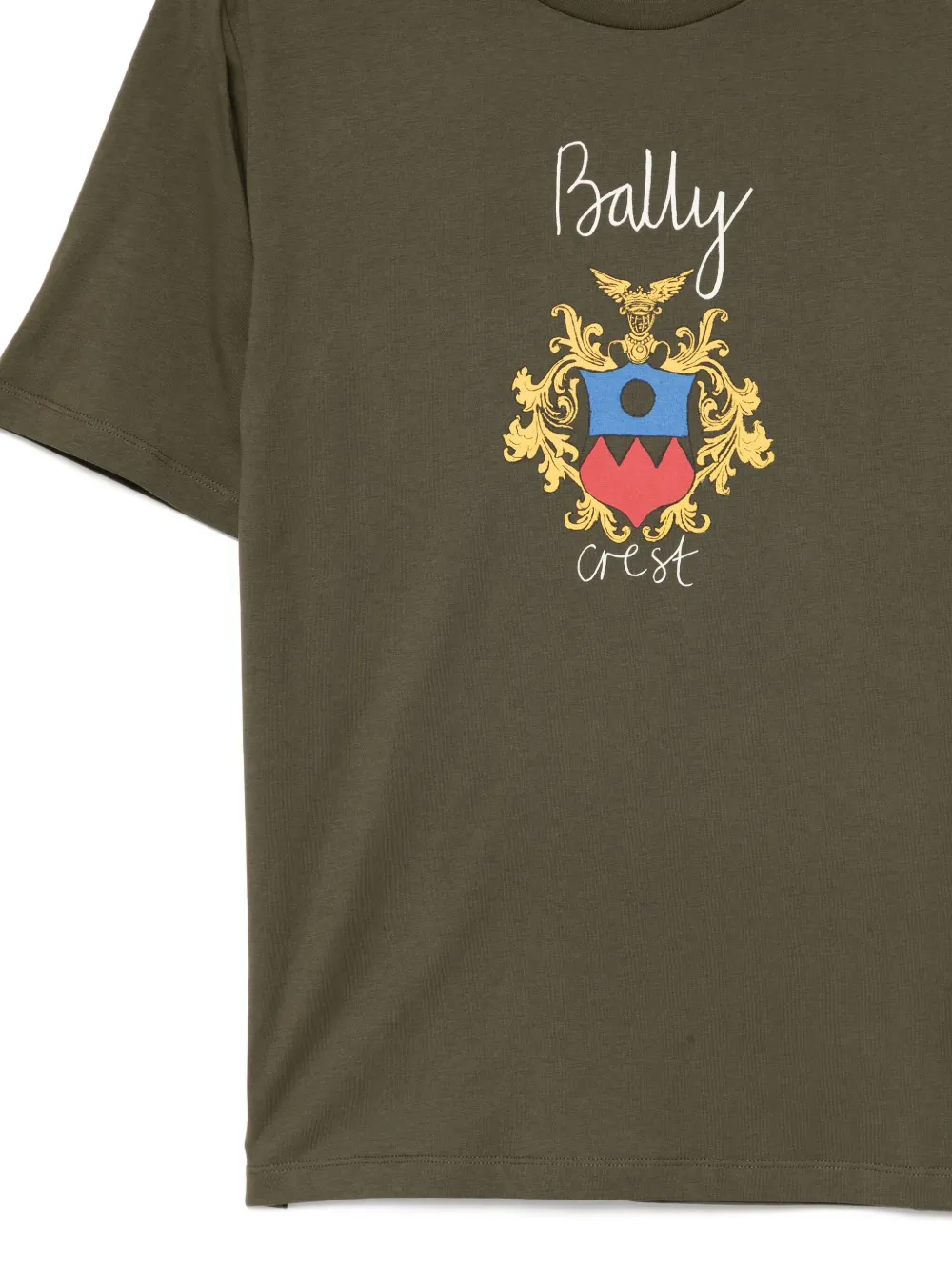 Bally Crest T-shirt Groen