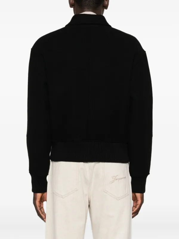 Jacquemus The Feltro ボンバージャケット | ブラック | FARFETCH JP