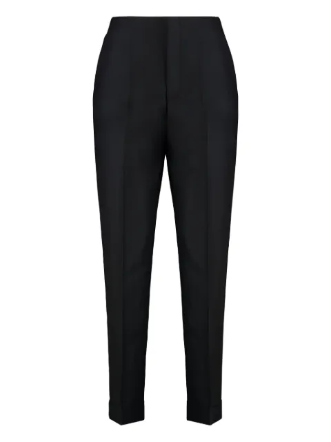 Alberta Ferretti pleated-cuffed trousers