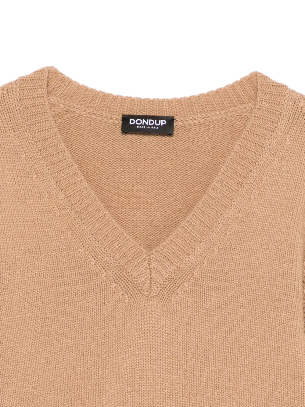 DONDUP Trui met V-hals Bruin