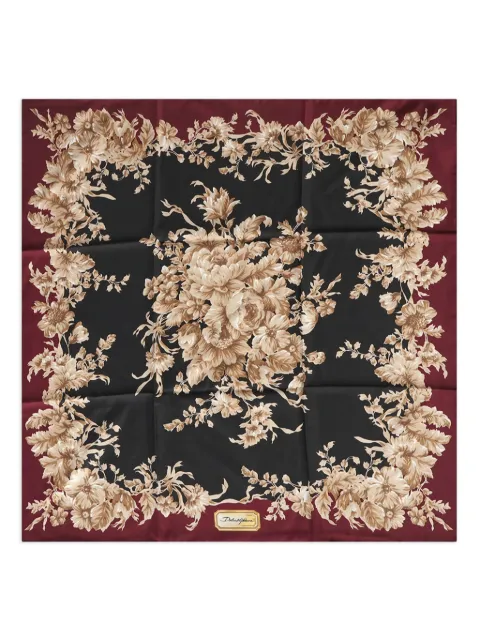 Dolce & Gabbana floral-print silk scarf