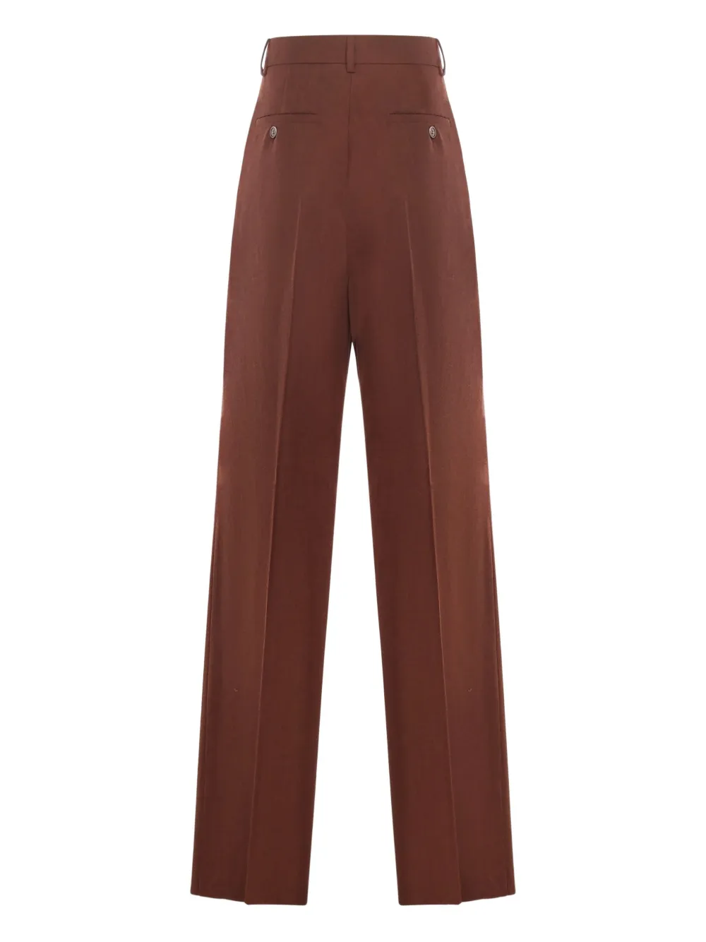Max Mara pleated wool trousers - Bruin